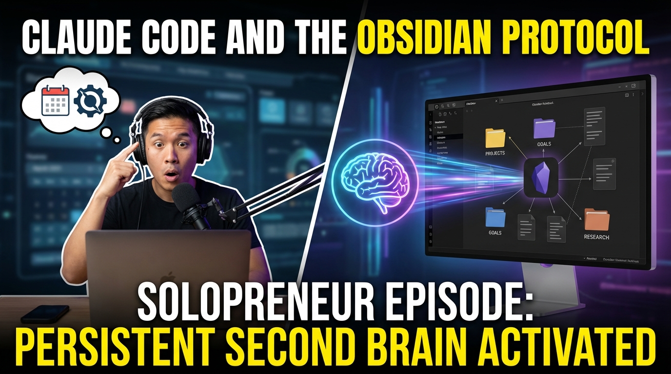 Building Claude Code's Second Brain: The Obsidian Vault Integration